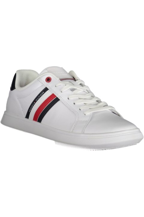 BIAŁY MĘSKIE BUTY SPORTOWE TOMMY HILFIGER (Bianco) BIAŁY MĘSKIE BUTY SPORTOWE TOMMY HILFIGER (Bianco)