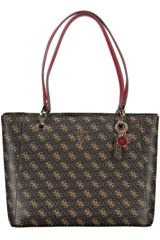 BRĄZOWA TORBA DAMSKA GUESS JEANS (Marrone)