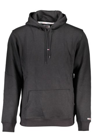 CZARNA BLUZA MĘSKA TOMMY HILFIGER BEZ ZAMKA (Nero)