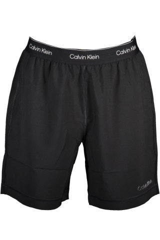 CZARNE KRÓTKIE SPODNIE MĘSKIE CALVIN KLEIN (Nero)