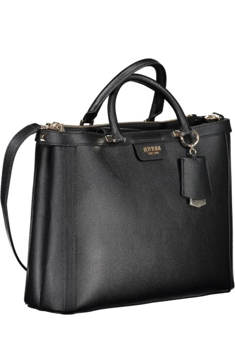 GUESS JEANS CZARNA TORBA DAMSKA (Nero) GUESS JEANS CZARNA TORBA DAMSKA (Nero)