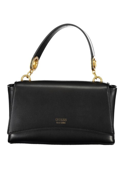 GUESS JEANS CZARNA TORBA DAMSKA (Nero) GUESS JEANS CZARNA TORBA DAMSKA (Nero)
