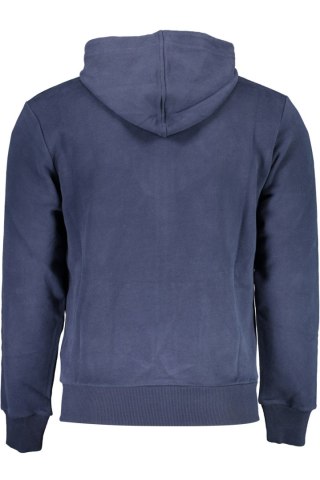 NIEBIESKA BLUZA MĘSKA Z ZAMKIEM LA MARTINA (Blu)