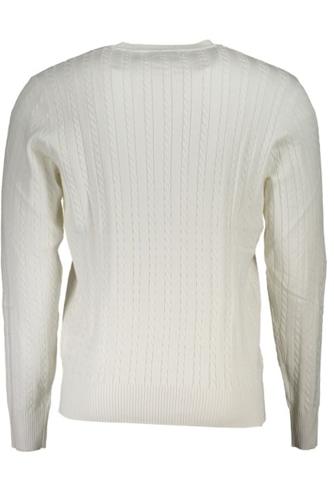 BIAŁY SWETER MĘSKI US GRAND POLO (Bianco) BIAŁY SWETER MĘSKI US GRAND POLO (Bianco)