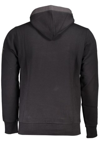 CZARNA BLUZA MĘSKA Z ZAMKIEM NA ZAMKNIĘCIE US GRAND POLO (Nero)