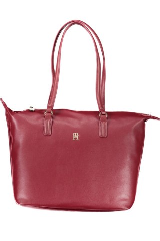 CZERWONA TORBA DAMSKA TOMMY HILFIGER (Rosso)