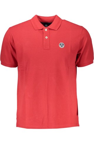 MĘSKA CZERWONA KOSZULKA POLO Z KRÓTKIM RĘKAWEM NORTH SAILS (Rosso)