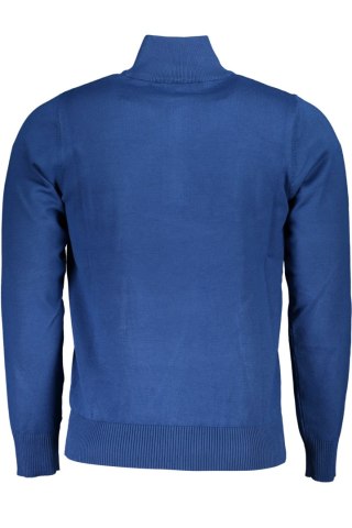 NIEBIESKA KOSZULA MĘSKA POLO US GRAND (Blu)