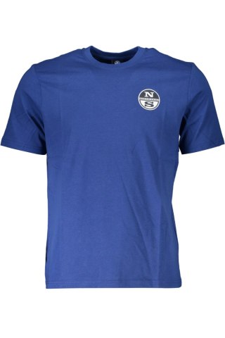 NIEBIESKI T-SHIRT MĘSKI Z KRÓTKIM RĘKAWEM NORTH SAILS (Blu)