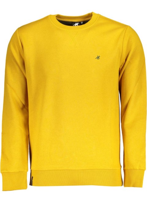 ŻÓŁTA BLUZA MĘSKA BEZ ZAMKA, US GRAND POLO (Giallo)