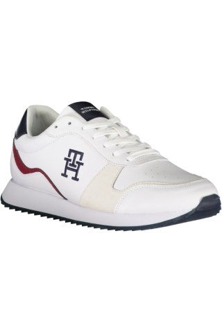 BIAŁY MĘSKIE BUTY SPORTOWE TOMMY HILFIGER (Bianco)