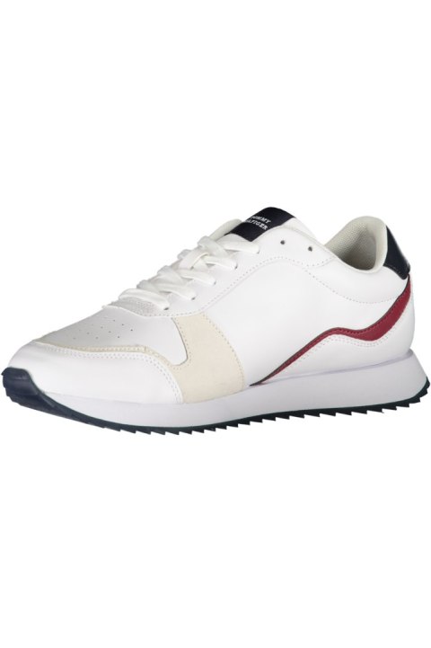 BIAŁY MĘSKIE BUTY SPORTOWE TOMMY HILFIGER (Bianco) BIAŁY MĘSKIE BUTY SPORTOWE TOMMY HILFIGER (Bianco)