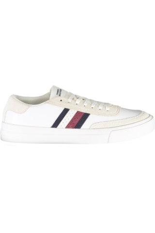 BIAŁY MĘSKIE BUTY SPORTOWE TOMMY HILFIGER (Bianco)