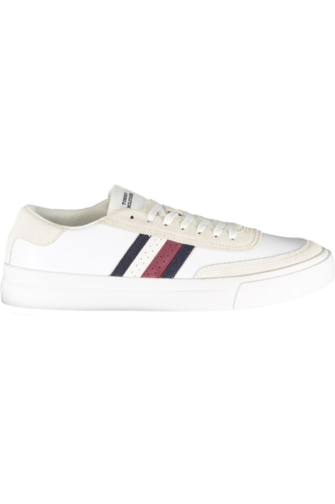 BIAŁY MĘSKIE BUTY SPORTOWE TOMMY HILFIGER (Bianco) BIAŁY MĘSKIE BUTY SPORTOWE TOMMY HILFIGER (Bianco)