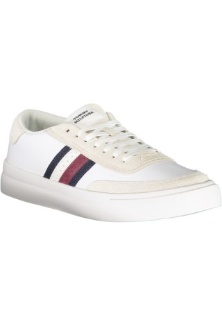 BIAŁY MĘSKIE BUTY SPORTOWE TOMMY HILFIGER (Bianco)
