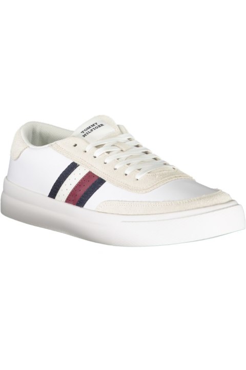 BIAŁY MĘSKIE BUTY SPORTOWE TOMMY HILFIGER (Bianco) BIAŁY MĘSKIE BUTY SPORTOWE TOMMY HILFIGER (Bianco)