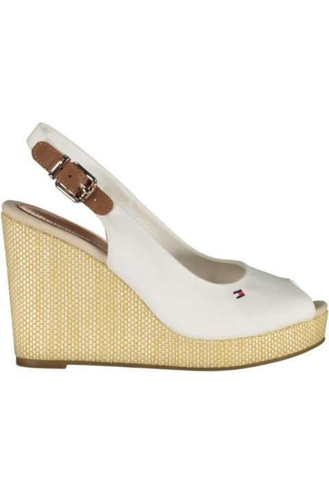 BIAŁY SANDAŁ DAMSKI TOMMY HILFIGER (Bianco) BIAŁY SANDAŁ DAMSKI TOMMY HILFIGER (Bianco)