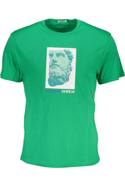 BIKKEMBERGS ZIELONY MĘSKI T-SHIRT Z KRÓTKIM RĘKAWEM (Verde) BIKKEMBERGS ZIELONY MĘSKI T-SHIRT Z KRÓTKIM RĘKAWEM (Verde)