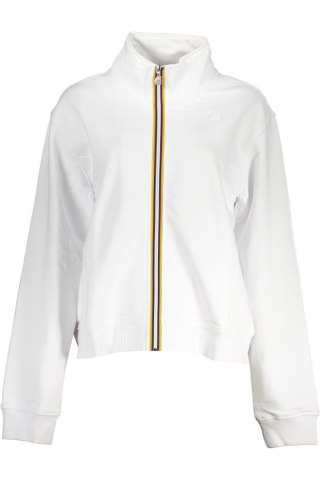 BLUZA DAMSKA K-WAY Z ZAMKIEM BIAŁA (Bianco)
