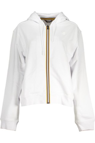 BLUZA K-WAY DAMSKA Z ZAMKIEM BIAŁA (Bianco)