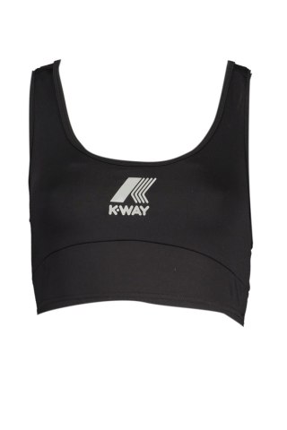 CZARNY DAMSKI TOP K-WAY (Nero)