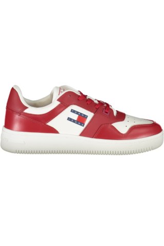 CZERWONE BUTY SPORTOWE MĘSKIE TOMMY HILFIGER (Rosso)