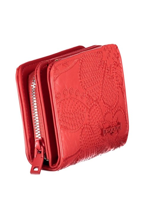 CZERWONY PORTFEL DESIGUAL DAMSKI (Rosso) CZERWONY PORTFEL DESIGUAL DAMSKI (Rosso)