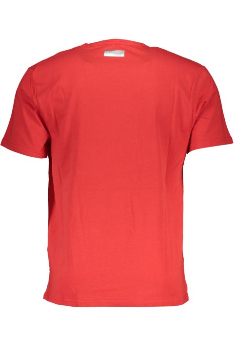 CZERWONY T-SHIRT MĘSKI Z KRÓTKIM RĘKAWEM BIKKEMBERGS (Rosso) CZERWONY T-SHIRT MĘSKI Z KRÓTKIM RĘKAWEM BIKKEMBERGS (Rosso)