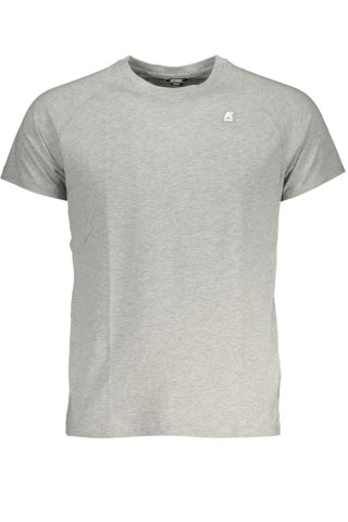 K-WAY SZARY MĘSKI T-SHIRT Z KRÓTKIM RĘKAWEM (Grigio)