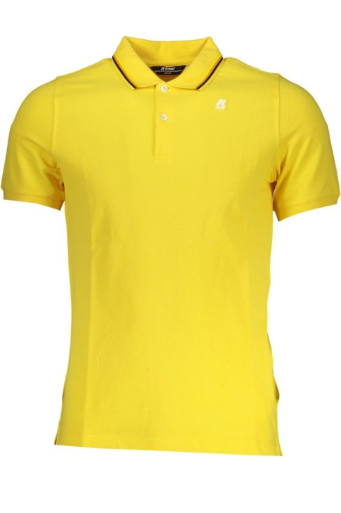 MĘSKA KOSZULKA POLO Z KRÓTKIM RĘKAWEM K-WAY ŻÓŁTA (Giallo) MĘSKA KOSZULKA POLO Z KRÓTKIM RĘKAWEM K-WAY ŻÓŁTA (Giallo)