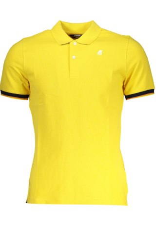 MĘSKA KOSZULKA POLO Z KRÓTKIM RĘKAWEM K-WAY ŻÓŁTA (Giallo)