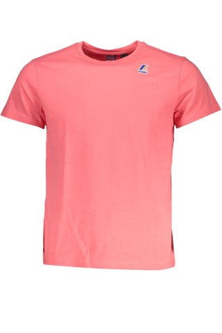 MĘSKI T-SHIRT K-WAY Z KRÓTKIM RĘKAWEM RÓŻOWY (Rosa)