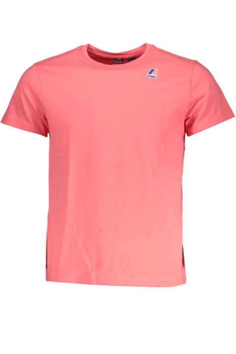 MĘSKI T-SHIRT K-WAY Z KRÓTKIM RĘKAWEM RÓŻOWY (Rosa) MĘSKI T-SHIRT K-WAY Z KRÓTKIM RĘKAWEM RÓŻOWY (Rosa)