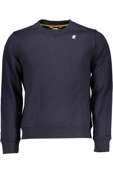NIEBIESKA BLUZA MĘSKA BEZ ZAMKA K-WAY (Blu) NIEBIESKA BLUZA MĘSKA BEZ ZAMKA K-WAY (Blu)
