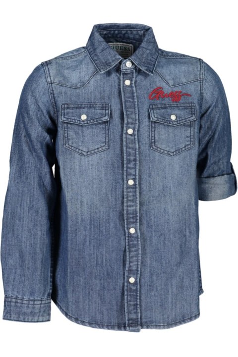 NIEBIESKA KOSZULA GUESS JEANS DLA DZIEWCZYN Z DŁUGIM RĘKAWEM (Blu) NIEBIESKA KOSZULA GUESS JEANS DLA DZIEWCZYN Z DŁUGIM RĘKAWEM (Blu)