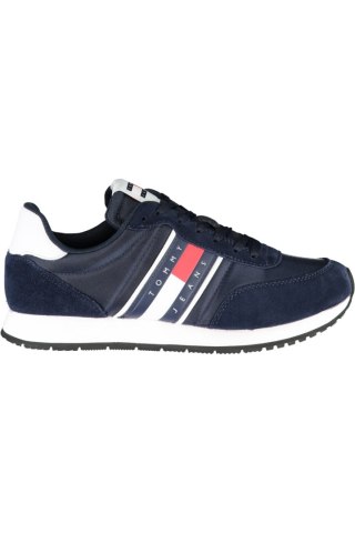 NIEBIESKIE MĘSKIE BUTY SPORTOWE TOMMY HILFIGER (Blu)