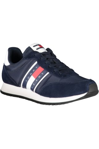 NIEBIESKIE MĘSKIE BUTY SPORTOWE TOMMY HILFIGER (Blu)