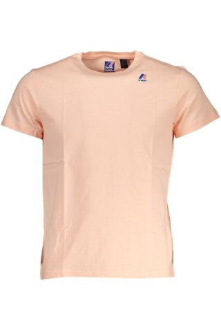 T-SHIRT MĘSKI K-WAY Z KRÓTKIM RĘKAWEM RÓŻOWY (Rosa)