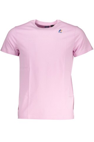 T-SHIRT MĘSKI K-WAY Z KRÓTKIM RĘKAWEM RÓŻOWY (Rosa)
