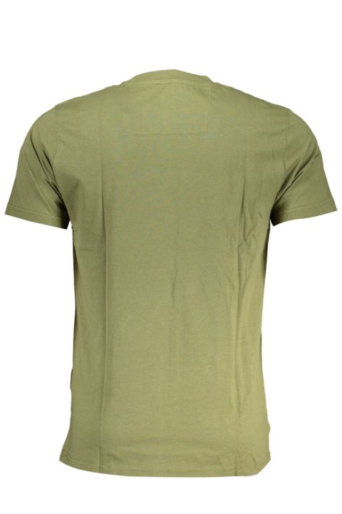 ZIELONY T-SHIRT MĘSKI Z KRÓTKIM RĘKAWEM KLASY CAVALLI (Verde) ZIELONY T-SHIRT MĘSKI Z KRÓTKIM RĘKAWEM KLASY CAVALLI (Verde)