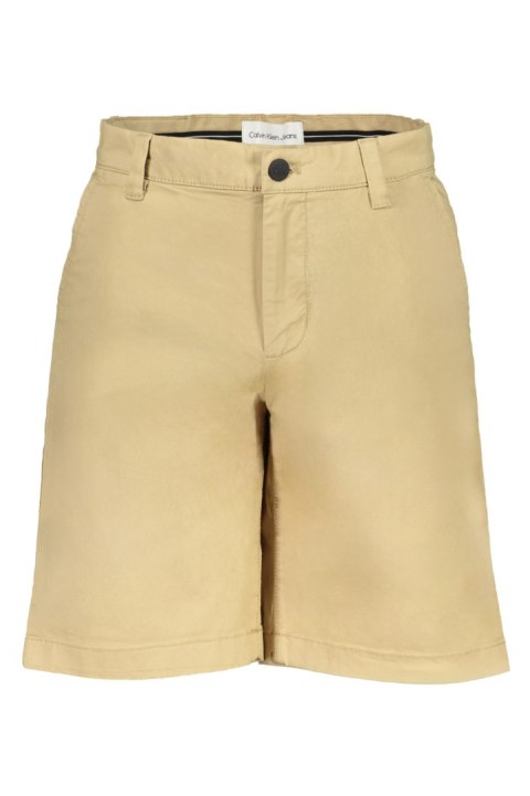 BEŻOWE BERMUDY MĘSKIE SPODNIE CALVIN KLEIN (Beige) BEŻOWE BERMUDY MĘSKIE SPODNIE CALVIN KLEIN (Beige)