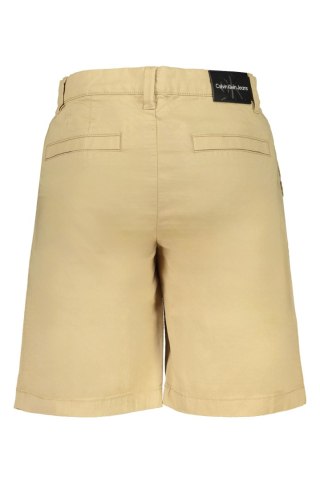 BEŻOWE BERMUDY MĘSKIE SPODNIE CALVIN KLEIN (Beige)