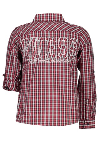 CZERWONA KOSZULA Z DŁUGIM RĘKAWEM GUESS JEANS DLA DZIECI (Rosso)