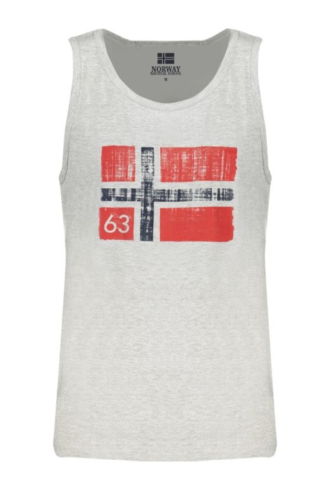 NORWEGIA 1963 SZARY MĘSKI T-shirt bez rękawów (Grigio) NORWEGIA 1963 SZARY MĘSKI T-shirt bez rękawów (Grigio)