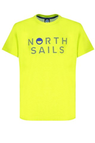 T-SHIRT DLA DZIECI Z KRÓTKIM RĘKAWEM NORTH SAILS ZIELONY (Verde)