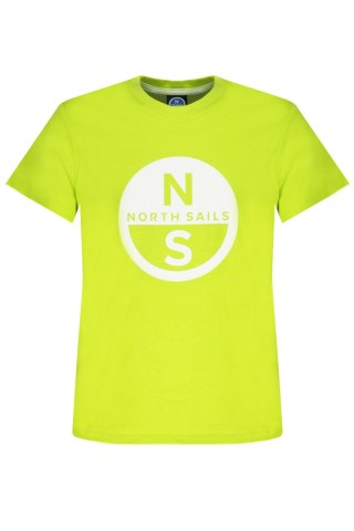 T-SHIRT DLA DZIECI Z KRÓTKIM RĘKAWEM NORTH SAILS ZIELONY (Verde)