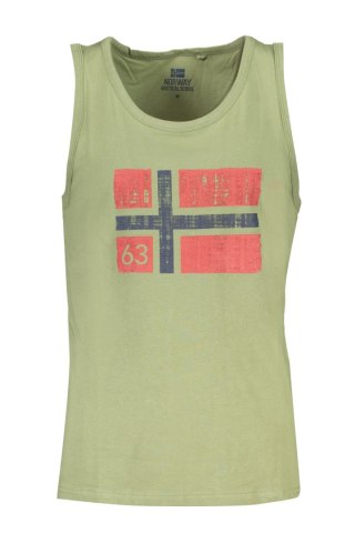 ZIELONY MĘSKI BLUZKA BLUZKA NORWEGIA 1963 (Verde)