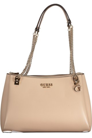 BEŻOWA TORBA DAMSKA GUESS JEANS (Beige)