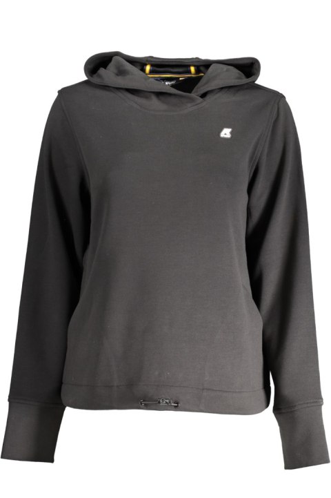 BLUZA DAMSKA K-WAY BEZ ZAMKU CZARNA (Nero) BLUZA DAMSKA K-WAY BEZ ZAMKU CZARNA (Nero)