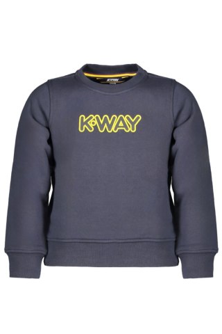BLUZA K-WAY BEZ ZAMKA DLA DZIECI NIEBIESKA (Blu)